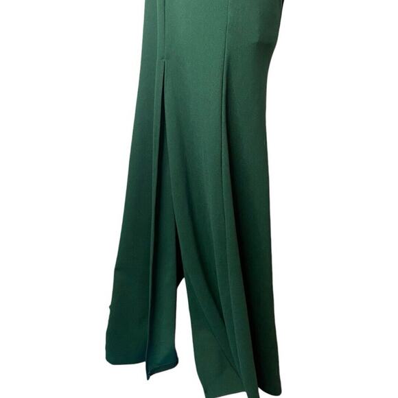 BCX Embellished Cutout Scuba Crepe Gown Jr 9 Formal Regency Prom Minimalist Glam - Picture 3 of 8